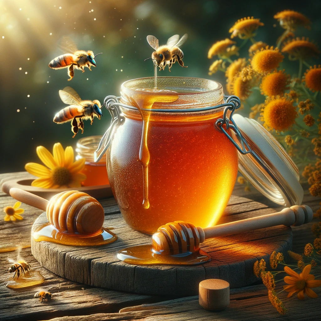 ai generated, honey, bees-8680176.jpg